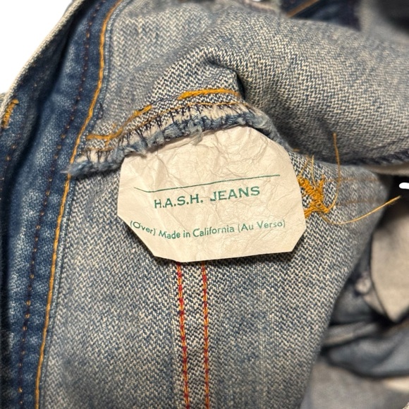 Vintage 1970s HASH Jeans Women’s Flare Bottoms - Picture 12 of 16